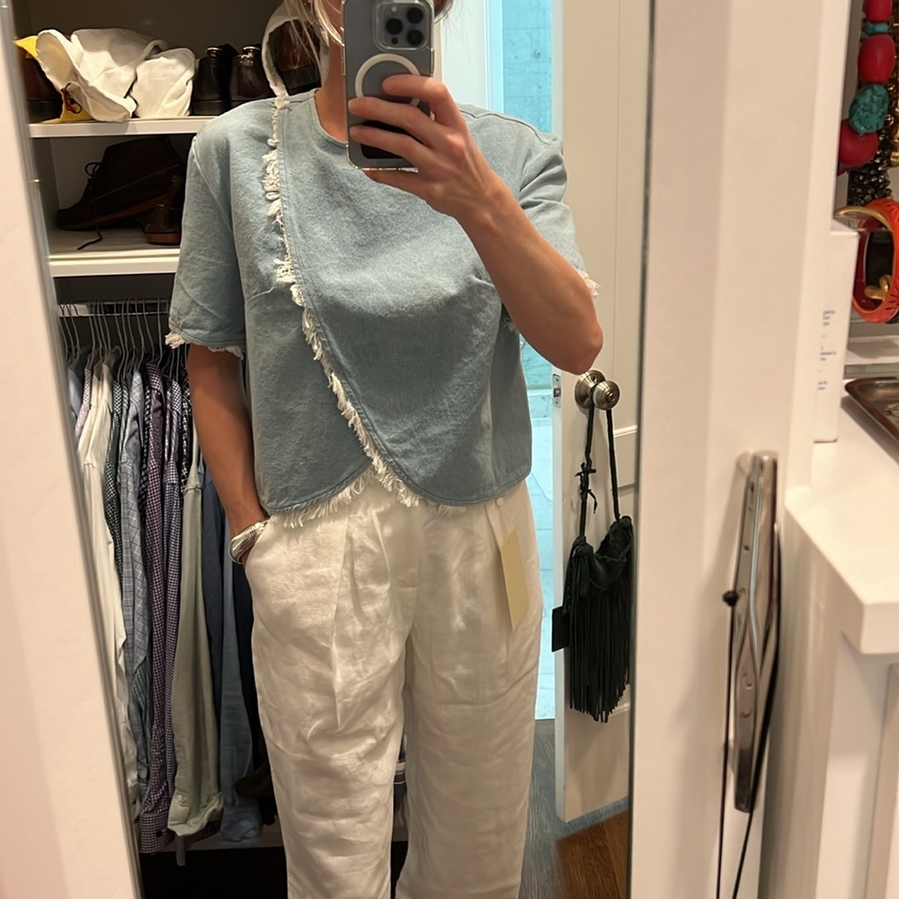 Vanessa Bruno Athe Denim top